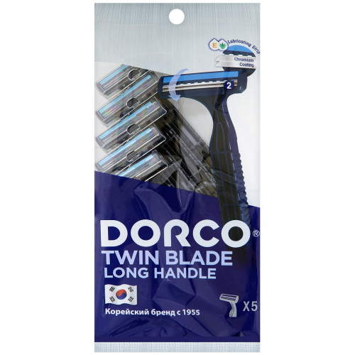 Dorco TG 711NV-5P Soft Touch с плавающей гол.увл.полоса *24/288*