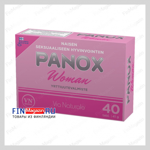 Витамины для женского здоровья Panox Woman Via Naturale 40 табл