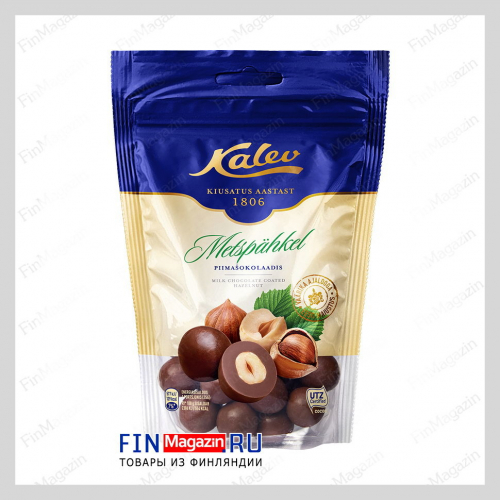 Лесной орех в молочном шоколаде Kalev metspahkel 140 гр