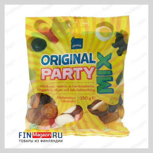 Жевательные конфеты Party Mix Rainbow, 250 гр