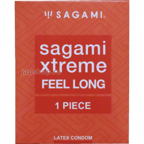 Презервативы Sagami Xtreme Feel Long, 1 шт (4974234811298)
