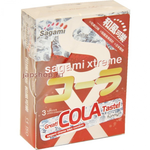 Презервативы Sagami Xtreme COLA №3 (4974234101337)