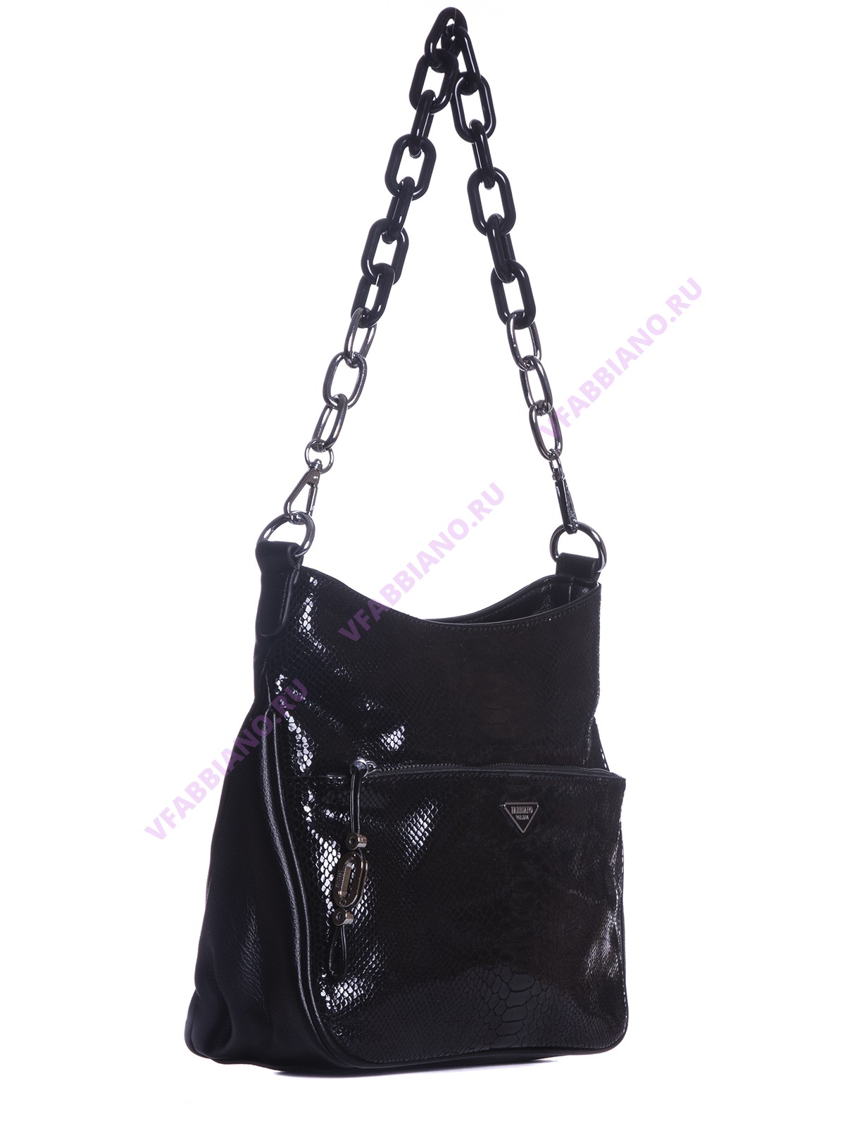 Женская сумка Velina Fabbiano 592270-3-black