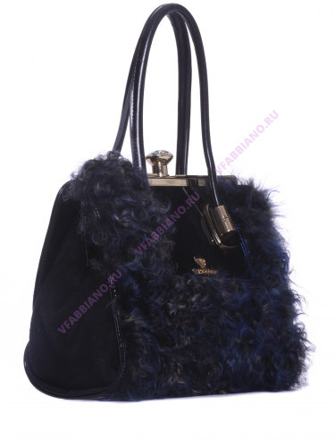 Сумка женская VF8010142-1 YB-BLACK/blue