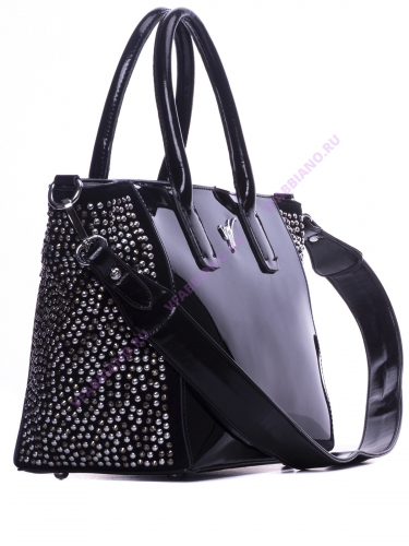 Сумка женская VF-35614-10 Black-Silver