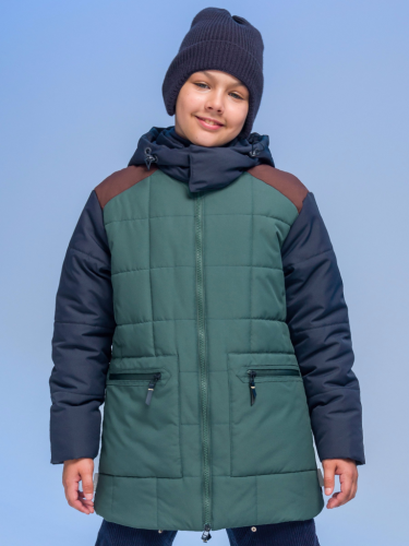 BZXL3337 Куртка для мальчиков Зеленый(12)