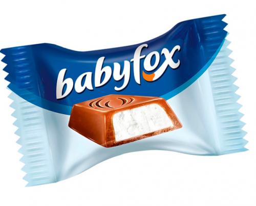 Шоколадные конфеты Babyfox Babyfox mini с молочной начинкой