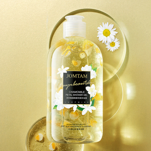 Гель для душа с лепестками ромашки Jomtam Chamomile Petal Shower Gel, 350мл