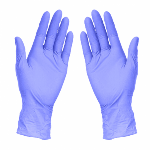 Перчатки нитриловые MATRIX Violet Blue Nitrile