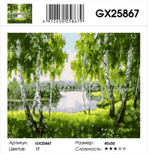 GX 25867 Картины 40х50 GX и US