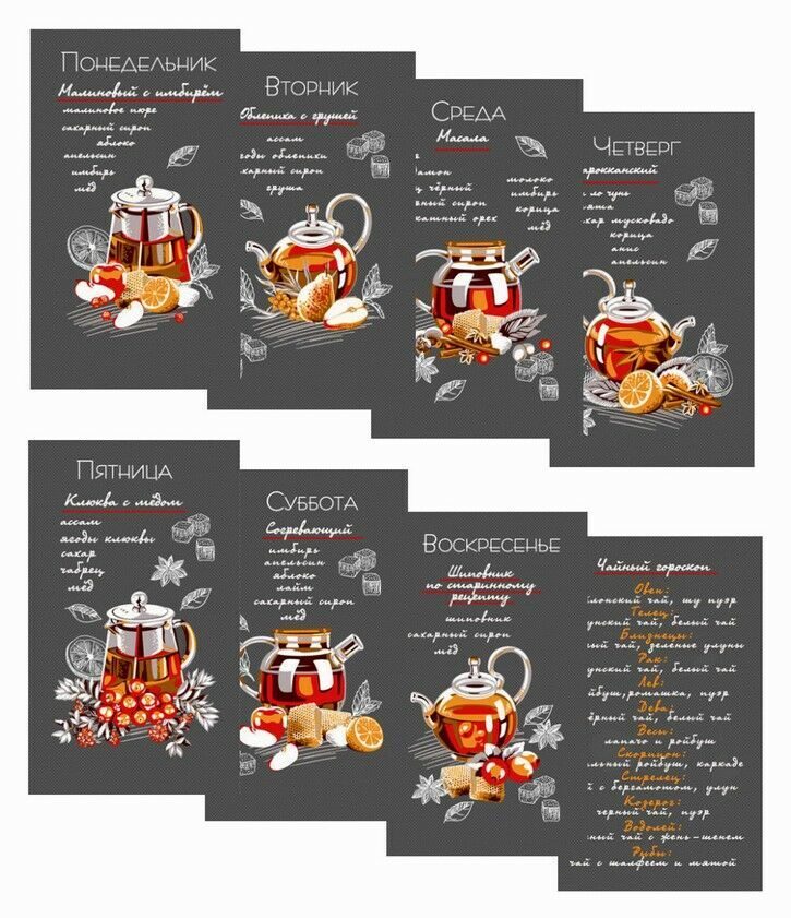 Комплект кухонных вафельных полотенец