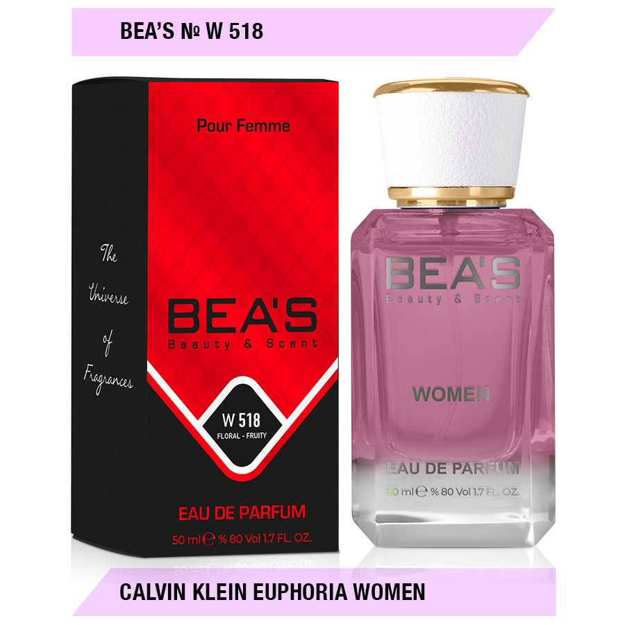 Женские духи Парфюм Beas Calvin Klein Euphoria Women арт. W 518