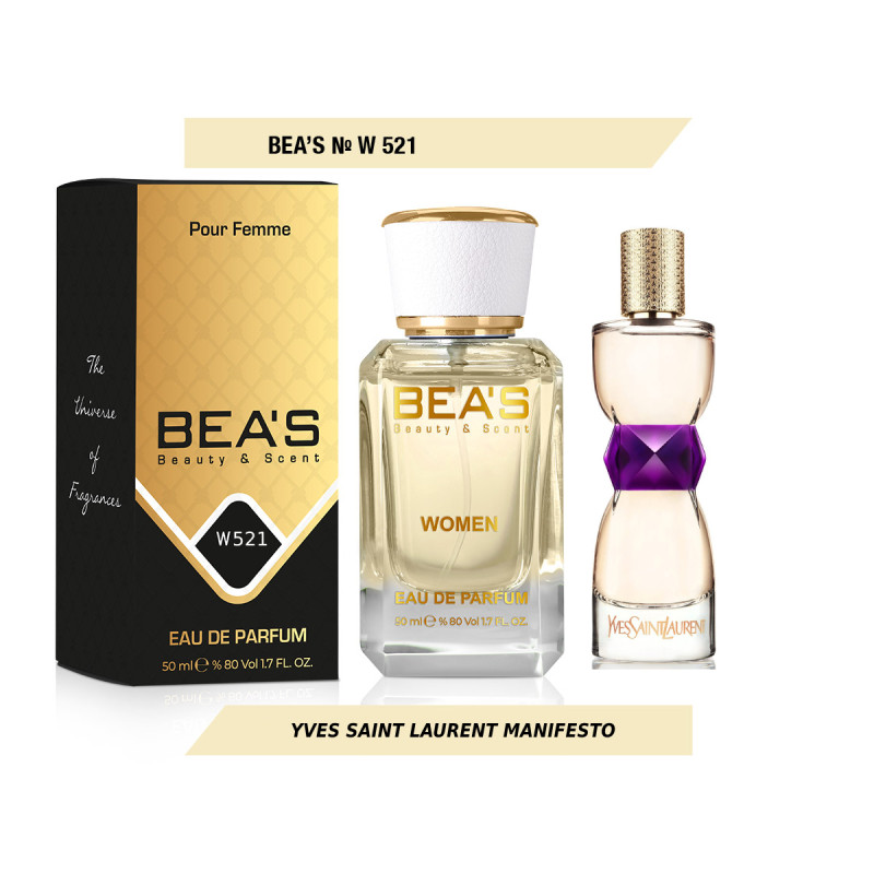 Женские духи Парфюм Beas Yves Saint Laurent Manifesto for women 50 ml арт. W 521