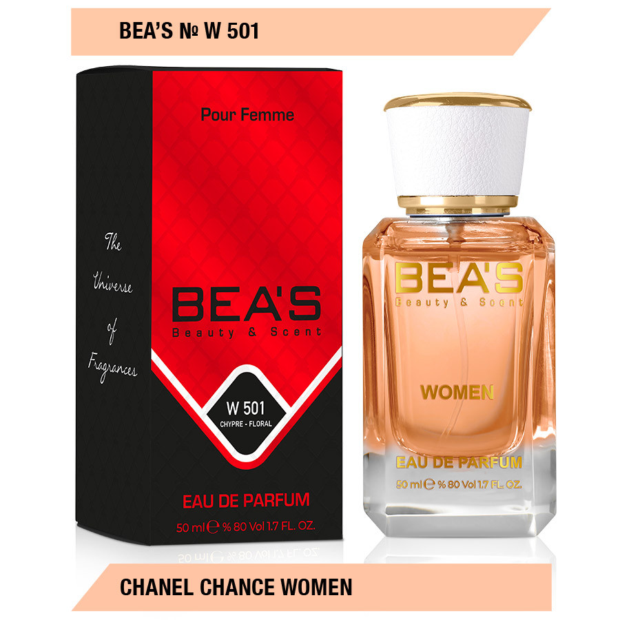 Женские духи Парфюм Beas Chanel Chance Women арт. W 501