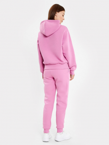 Комплект женский (худи, брюки) в розовом оттенке