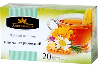 Чайный напиток «Климактерический», 1,5*20шт фильтр-пакетов АлтайФлора