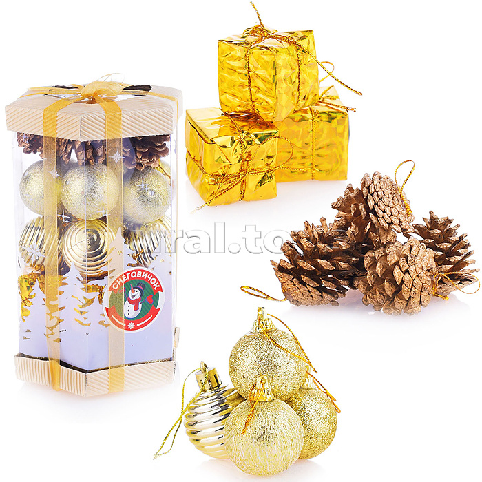 Набор новогодних украшений