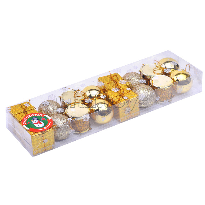 Набор новогодних шаров