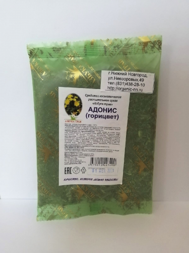Адонис весенний, трава 40 гр Азбука трав (Adonis vernalis L.)