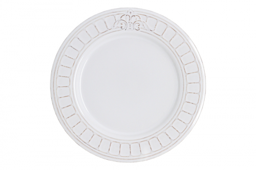 Тарелка обеденная Venice белый, 25,5 см, 62451