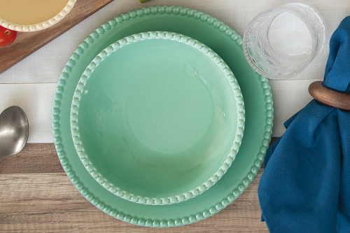 Тарелка суповая Tiffany, морская волна, 20 см, 0,75 л, 62487