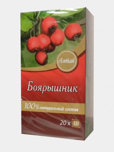 Боярышник кроваво-красный, плоды 1,5гр*20 ф-п КИМА (лат. Crataegus sanguinea)