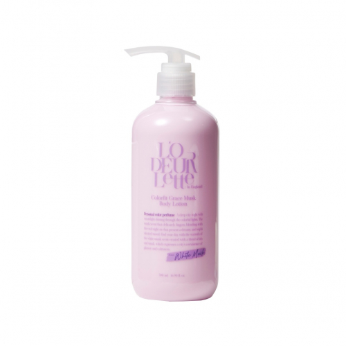 Парфюмированный лосьон для тела c ароматом белого мускуса L'ODEURLETTE IN ENGLAND COLORFIT GRACE MUSK BODY LOTION 500мл