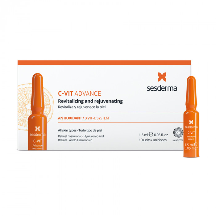 SESDERMA Средство в ампулах с витамином С / C-VIT Ampoules 10 шт по 1,5 мл