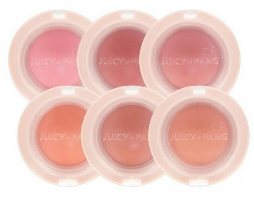 Румяна желейные увлажняющие A'PIEU Juicy-Pang Jelly Blusher RD01 Rosy Brick