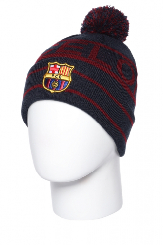 Шапка Юсонце FCB Barcelona-2 помпон