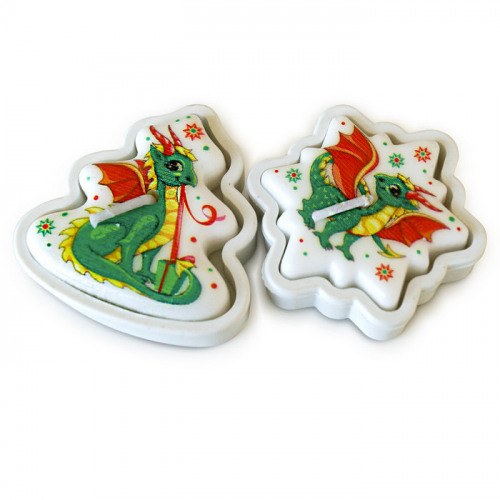 свеча дракон шоу-бокс. Омский свечной