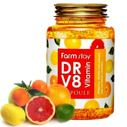 Эссенция ампульная с витаминами FARMSTAY DR-V8 Vitamin Ampoule