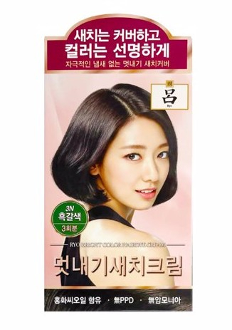 Краска для волос 3N Черно-коричневый RYO Hair Color 3N Black Brown