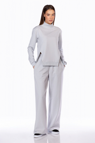 Брюки EZANNA, 853783 W1Br093F2 Пепельный