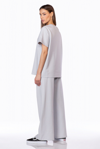 Брюки EZANNA, 853783 W1Br093F2 Пепельный