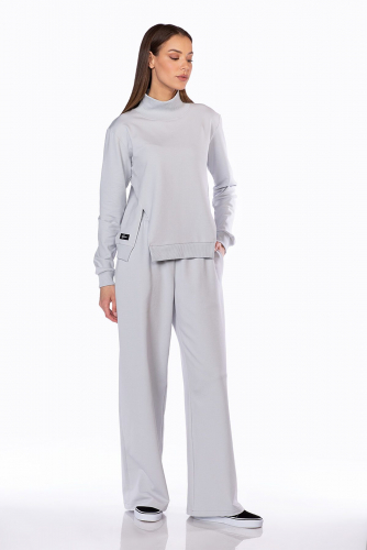 Брюки EZANNA, 853783 W1Br093F2 Пепельный