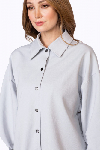 Костюм (Брюки+Рубашка) EZANNA, 898509 W1Ks748F2 Пепельный