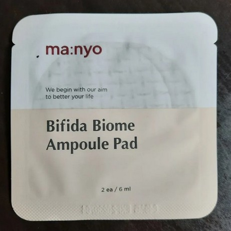 Sample Пэды увлажняющие с бифидокомплексом Manyo Bifida Biome Ampoule Pad 2ea
