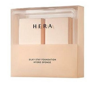 Гидро-спонж для тонального крема HERA Silky Stay Foundation Hydro Sponge 2pcs