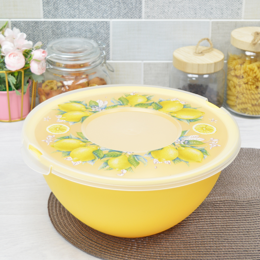 Миска 4л с крышкой Fresh арт. С35703