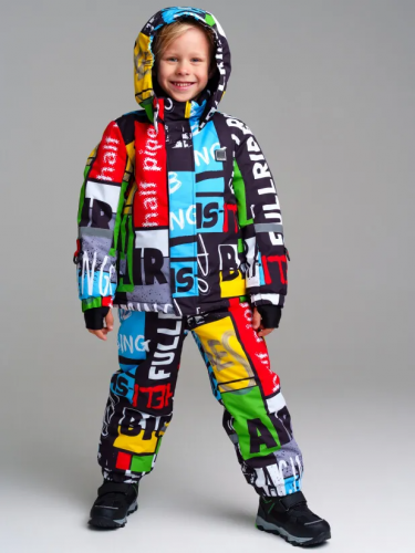 5450 р.  7835 р.  Комплект текстильный с полиуретановым покрытием для мальчиков: куртка, полукомбинезон