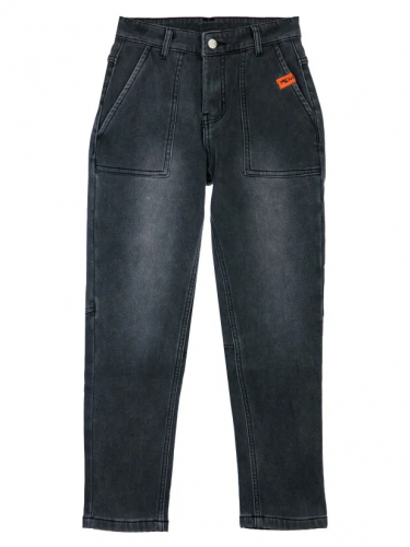 1467 р.  2124 р.  Брюки текстильные джинсовые утепленные флисом для мальчиков