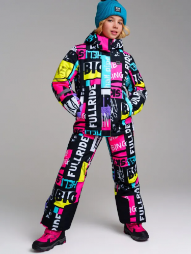 6308 р.  8354 р.  Комплект текстильный с полиуретановым покрытием для девочек: куртка, брюки
