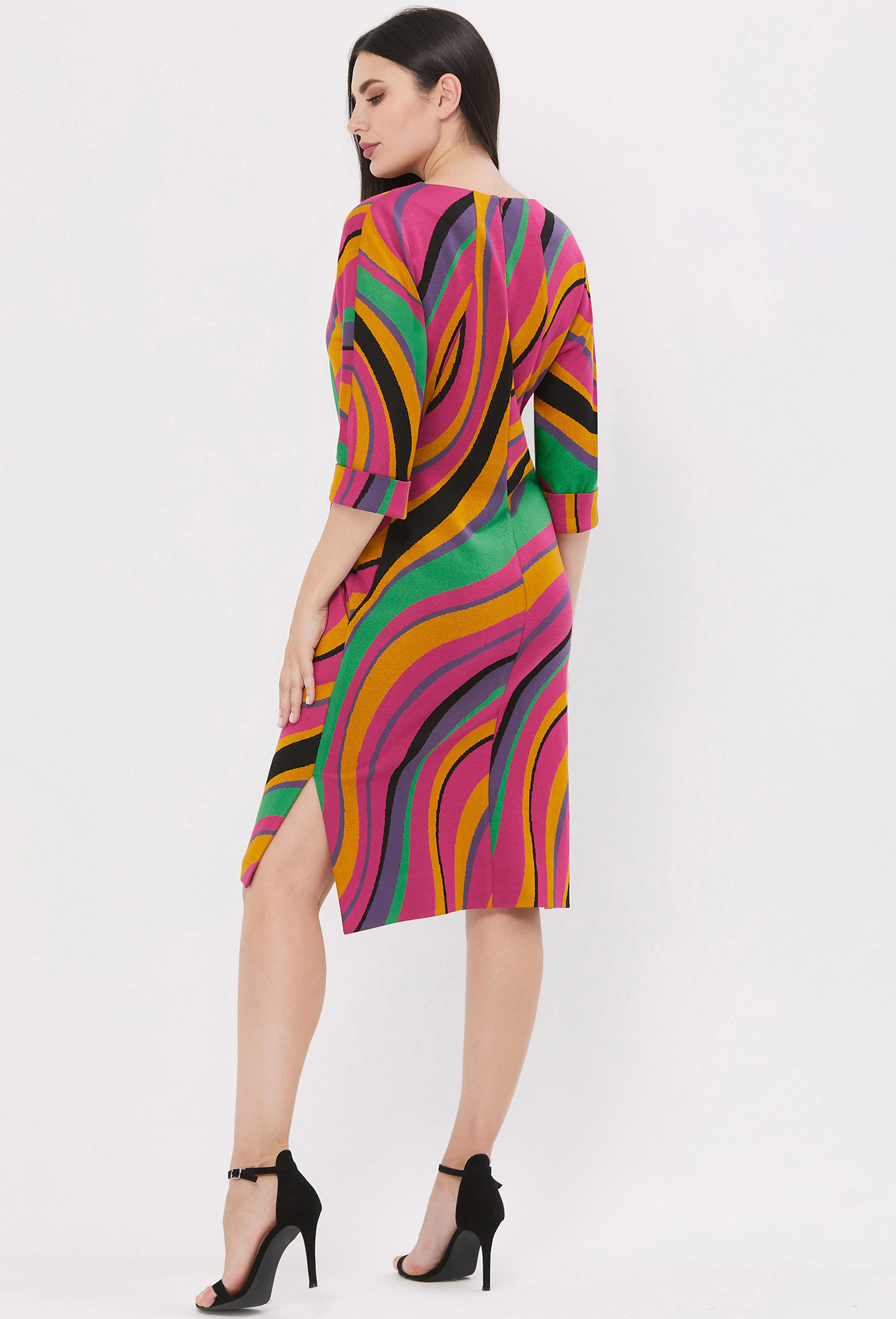 ст. цена2499руб.! Платье Bazalini 4594 разноцветный