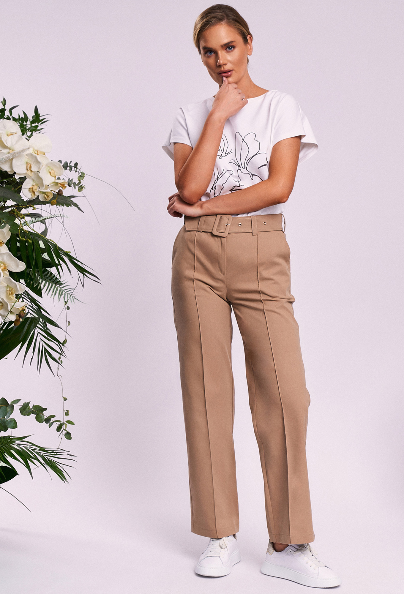 ст. цена1799руб.! Брюки KaVari 3004 бежевый