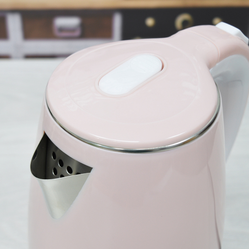 Чайник электрический 1,8л ENERGY E-261 диск, двойной корпус, розовый арт.164142