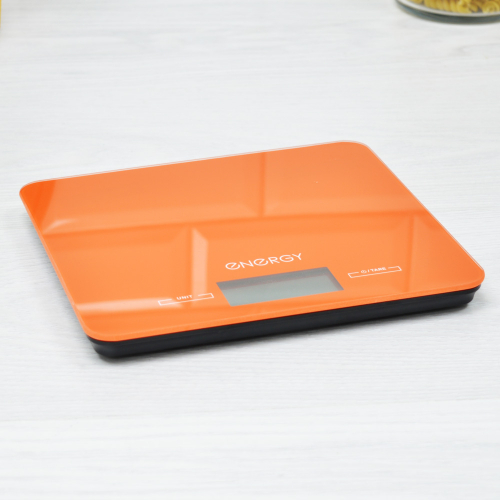 Весы кухонные электронные ENERGY EN-432 оранжевые арт. 102912