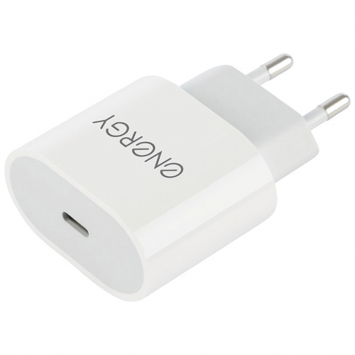 Зарядное устройство сетевое Energy ET-35, USB-С Type-C, 18Вт (белый) арт.104293