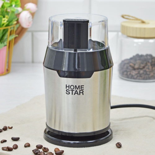 Кофемолка HomeStar HS-2036 200Вт, черная арт.105768