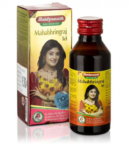масло для волос Байдьянатх (Baidyanath) махабринградж 100мл